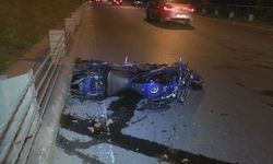 Otomobil motosiklete çarptı... Genç sürücü hayatını kaybetti