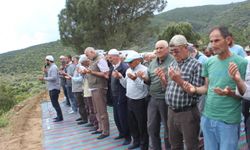 Ödemiş'te yağmur duası yapıldı