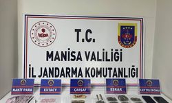 Salihli'de uyuşturucuyla yakalanan şüpheli gözaltına alındı