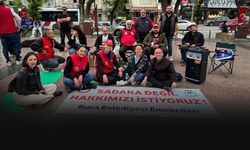 Buca'da TİS krizi devam ediyor... İşçilerden oturma eylemi!