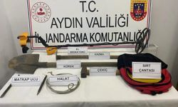 Aydın'da SİT alanında kaçak tarihi eser kazısına 3 gözaltı