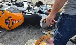 Otomobil motosiklete çarptı... Sürücü hayatını kaybetti!