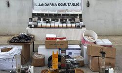 Kendi sardıkları tütünleri piyasaya süren 2 kişi yakalandı