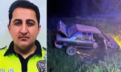 Polis memuru kazada hayatını kaybetti