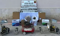 Aydın'da iki kaçak sigara imalathanesine operasyon... 2 kişi gözaltında!