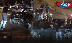 İzmir'de trafik magandası kameralara böyle yansıdı... Döner bıçağı ile saldırdı!