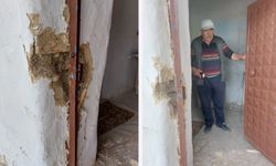 'Halı' soygunu: Kapıyı açamayınca duvarı deldiler!