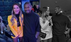 Hadise, Londra’da dünyaca ünlü şarkıcı Usher ile buluştu