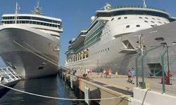 Bodrum'a 2 kruvaziyer ile 2 bin 935 turist getirdi