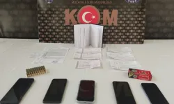 Kütahya'da tefecilik operasyonunda 6 şüpheli yakalandı