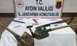 Aydın'da kaçak kazıya suçüstü... 8 kişi gözaltında!