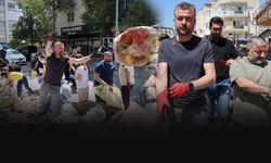 Duman da Tugay gibi eldiveni taktı çöpleri topladı... Buca'daki çöp krizine neşter!