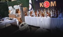 İzmir'de sahte içki operasyonu... 13 milyon değerinde teçhizat ele geçirildi
