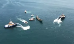 Ambarlı Limanı'nda tanker yangını!