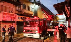 Denizli'de iş yerinde çıkan yangın söndürüldü
