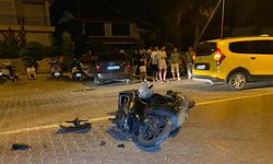 Motosikletli kurye kazada yaşamını yitirdi