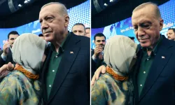 Emine Erdoğan ağladı, Erdoğan sarıldı