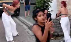 Gözaltına alınacağını anlayan genç kız soyundu