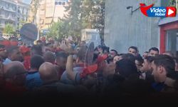 Sendika Büyükşehir'in kapısına dayandı... Arbede!