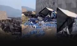 İzmir'de saniyelerle kurtuluş! Tır sürücüsü son anda atladı