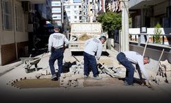 Karşıyaka'da çalışmalar tam gaz... Yollar yenileniyor!