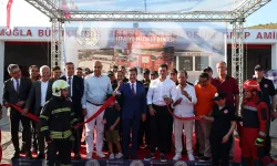 Bodrum'da yeni itfaiye hizmet binası açıldı