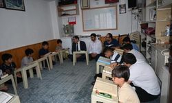 Kaymakam Kuran kurslarını denetledi