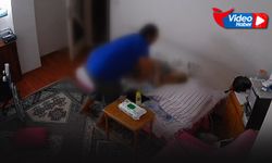 Şizofreni hastası oğlu tarafından dakikalarca darp edildi!