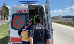 Kütahya'da otomobilin çarptığı yaya yaralandı