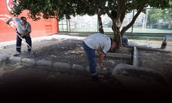 Karşıyaka’da parklara yoğun bakım