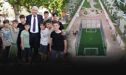 Kemalpaşa'da çocuklar unutulmadı... 17 mini futbol sahası geliyor!