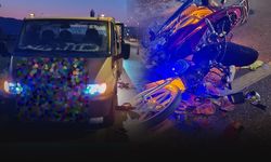 Motosikletli kamyona çarptı: 18 yaşındaki genç hayata tutunamadı!