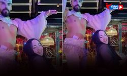 Görüntüler büyük tepki aldı: Tesettürlü kadının dansına gözaltı!