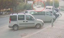 Kuşadası'nda 1 kişinin öldüğü kaza kamerada