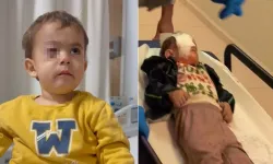 2 yaşındaki Alpaslan gözünü kaybetti