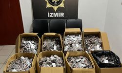 İzmir'de 168 bin 448 uyuşturucu hap ele geçirildi