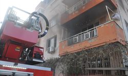 Ödemiş'te evde çıkan yangın söndürüldü