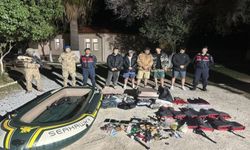 Kuşadası'nda 5 kaçak göçmen yakalandı