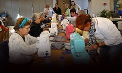 Efes Selçuk'ta kadınlar dikiş atölyesinde buluştu!