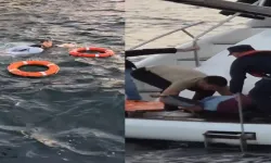 İstanbul Boğazı'nda hareketli anlar: Turist vapurdan denize düştü!