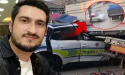 Manisa'da polisin şehit olduğu kaza kamerada
