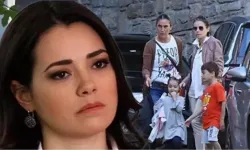 Özgü Namal çocuklarıyla birlikte trafik kazası geçirdi!