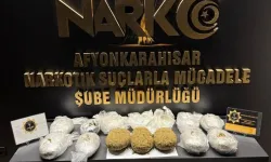 Afyonkarahisar'da aracında uyuşturucu bulunan şüpheli tutuklandı