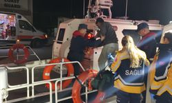 Balıkçı teknesinde yaralanan kişiye tıbbi tahliye