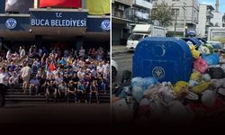 Buca'de işçiler yine 'eylem' dedi: Çöp dağlarına vize çıktı!
