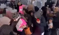 Çeyiz mağazası açılışında izdiham çıktı