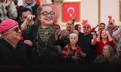 Buca’da yeni yıl sevinci engel tanımadı