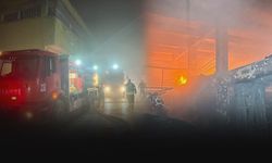 Plastik fabrikasında yangın... Hasar büyük!