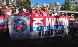 Emekli zammını protesto etmek için 200 bin kamu çalışanı iş bıraktı