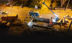 İZSU Ekipleri gece boyu çalıştı... İki ilçede sular yeniden akıyor!